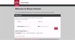 Desktop Screenshot of nissanartwork.com